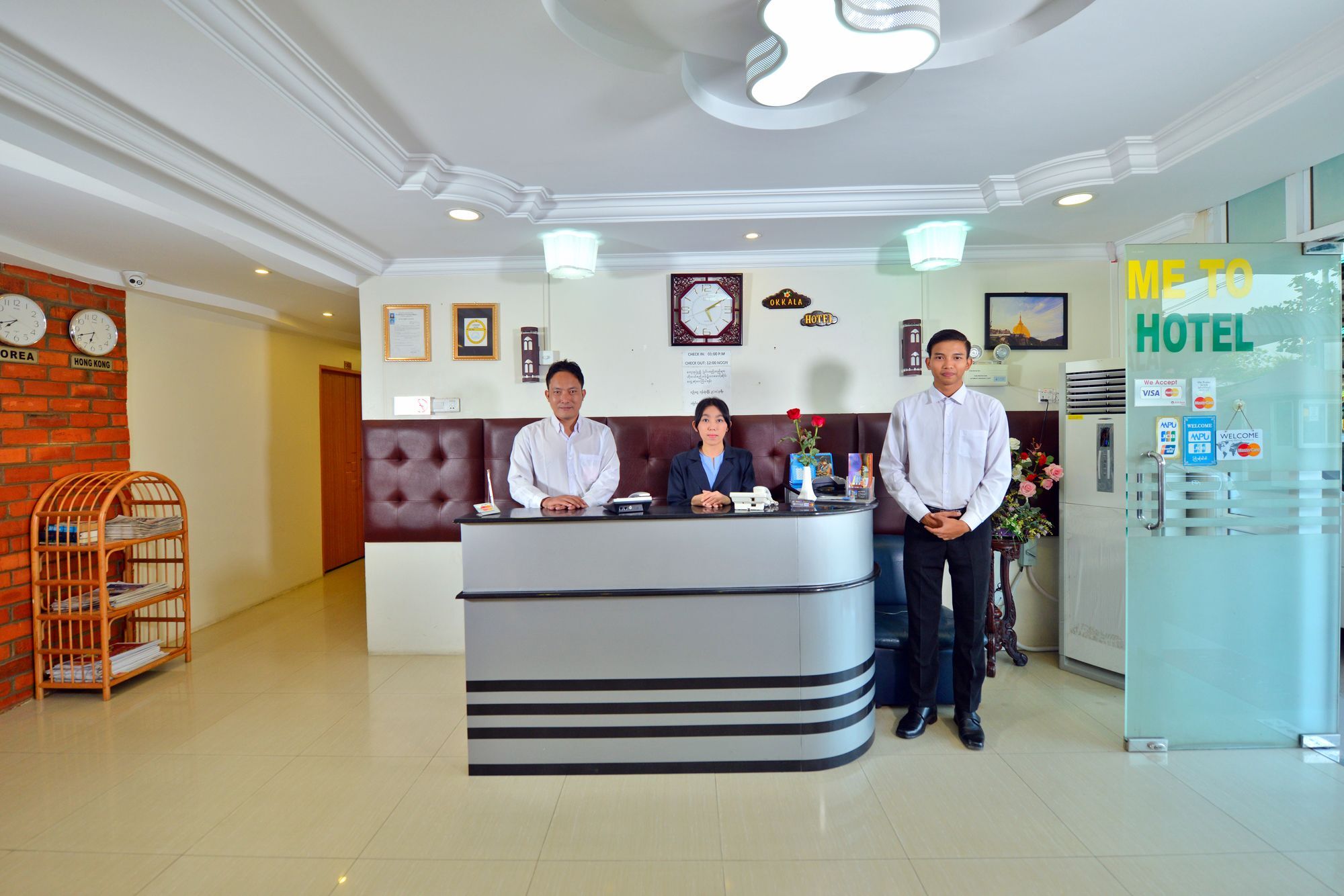 Okkala Hotel Yangon Esterno foto